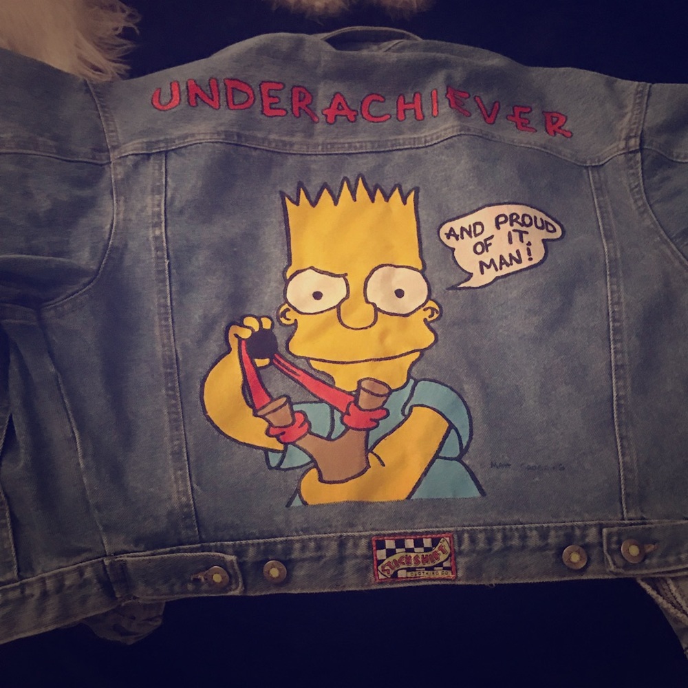 1990s vintage Denim Simpson’s Jacket